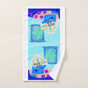 Daisy Bouquet Hand Towel