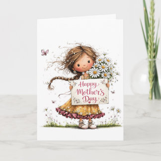 Daisy Bouquet “Happy Mother’s Day” Card