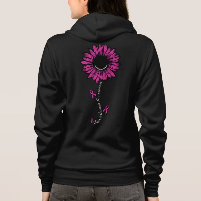 Daisy...Breast Cancer Hoodie (Back)