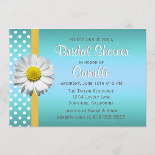 Daisy Bridal Shower Invitation
