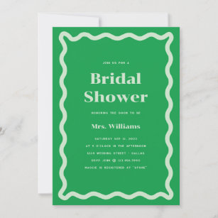 Daisy Bridal Shower Invitation