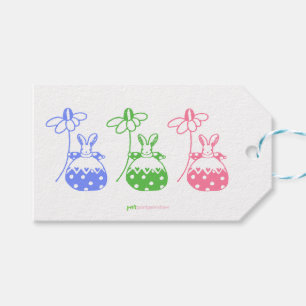  Daisy Bunny Gift Tag