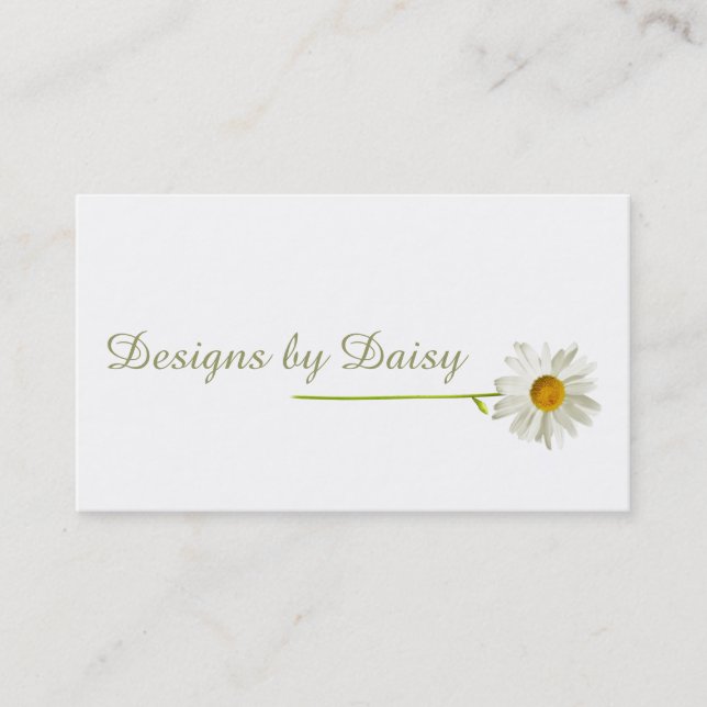 Daisy Business Cards (Front)