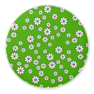 Daisy Ceramic Handle Knob