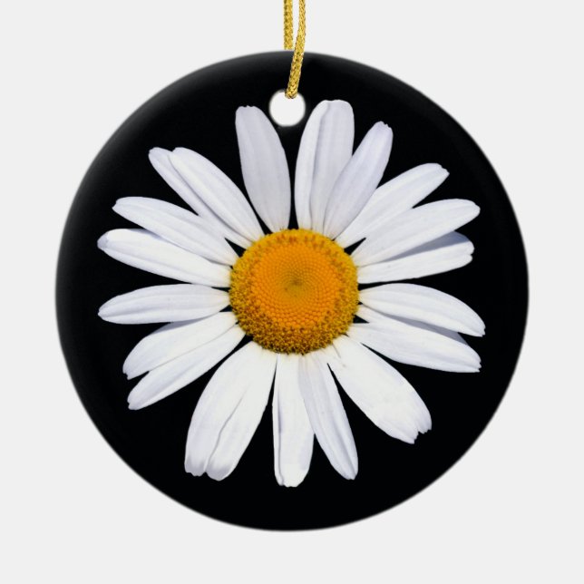 Daisy Christmas ornament (Front)