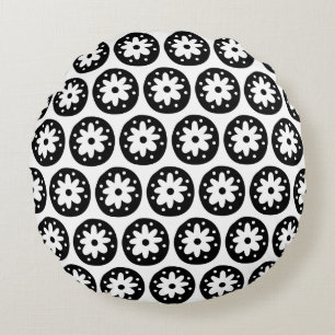 Daisy Circle Round Cushions