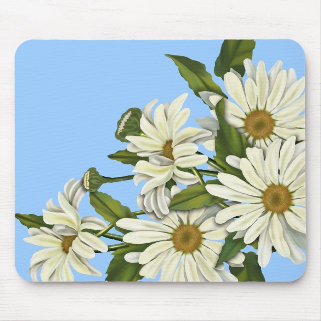 Daisy Cluster Mouse Pad (Front)