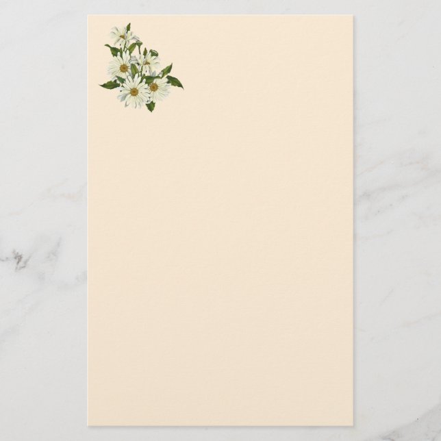 Daisy Cluster Stationery (Front)