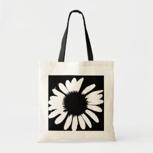 Daisy Crazy - Black & White Daisy Bag