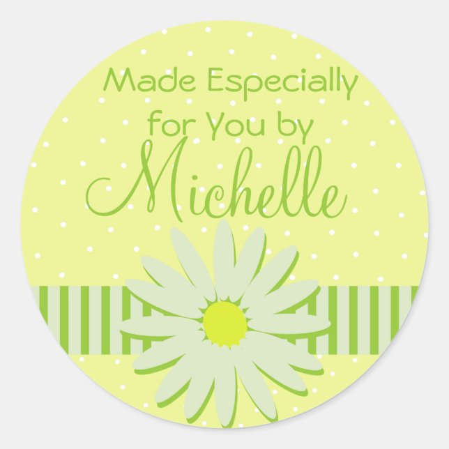 Daisy Custom Gift label (Front)