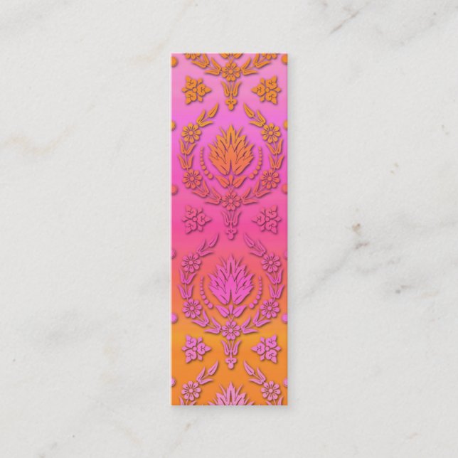Daisy Damask, SWITCH UP Mini Business Card (Front)