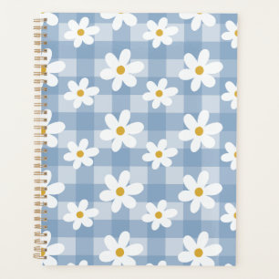 Daisy Days Planner - Blue Gingham