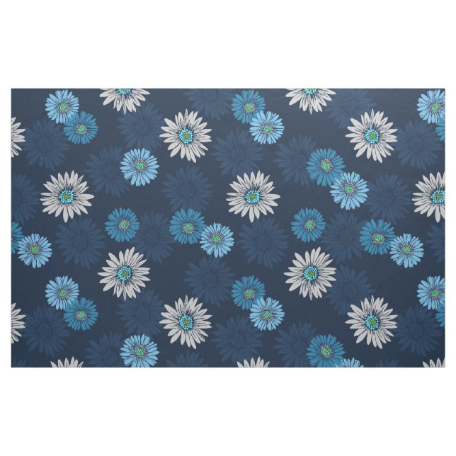 Daisy Dayz Vintage Psychedelic Floral Fabric (Fat Quarter)