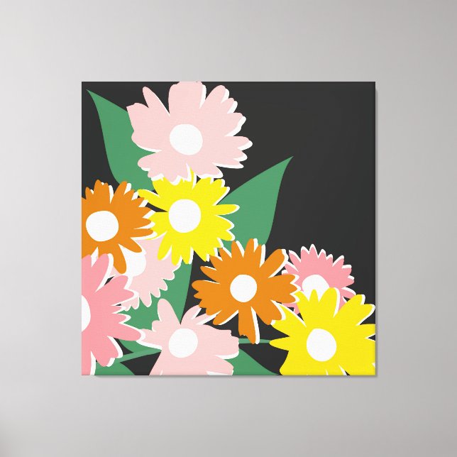 Daisy Delight Canvas Print (Front)