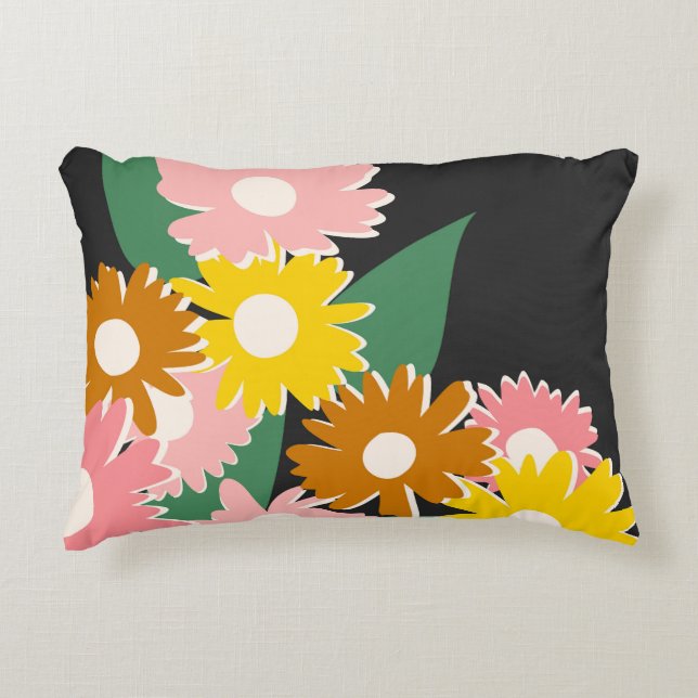 Daisy Delight Decorative Cushion (Front)
