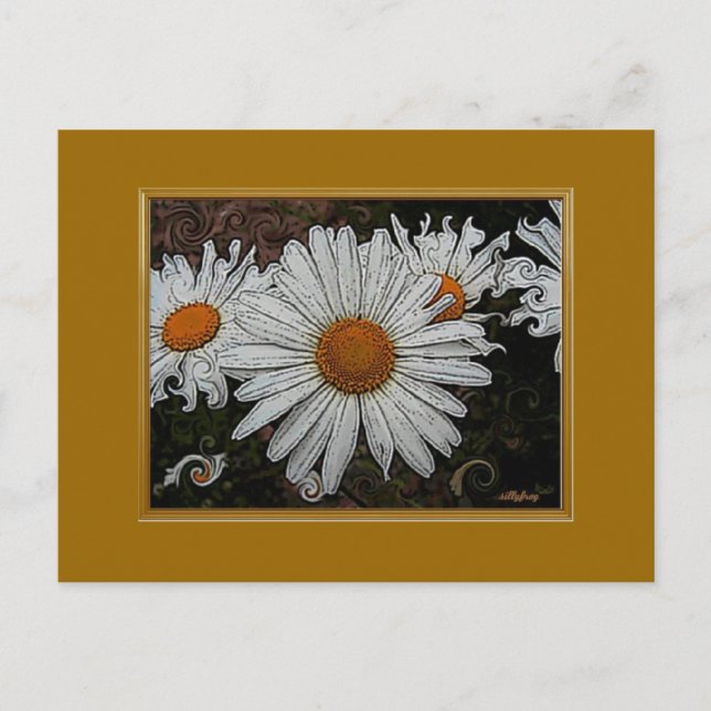 Daisy Does It Postcard (Front)