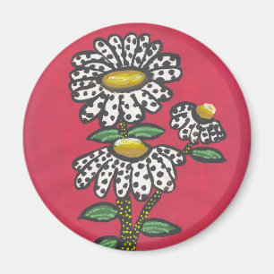 Daisy Dots Magnet