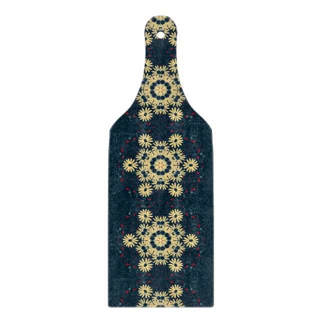 Daisy Dreams Mandala Cutting Board (Front)