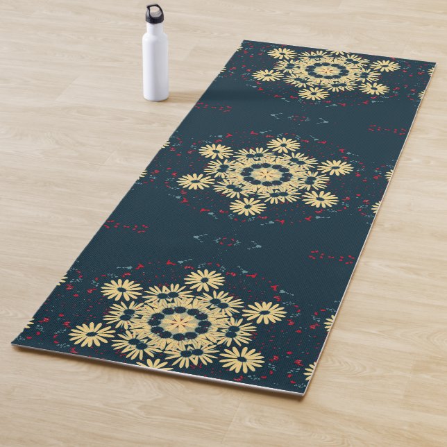 Daisy Dreams Mandala  Yoga Mat (In Situ)