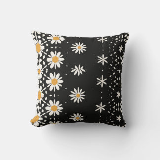 Daisy Dreams Throw Pillow, Throw Pillow 16" x 16"
