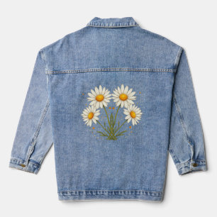 Daisy Dreams – Vintage Floral Denim Vibes Jacket
