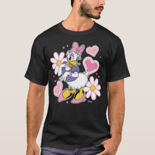 Daisy Duck - Hearts And Flowers T-Shirt