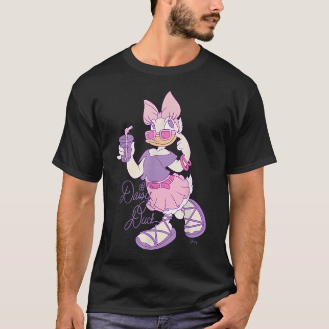 Daisy Duck - Sipping On T-Shirt (Front)