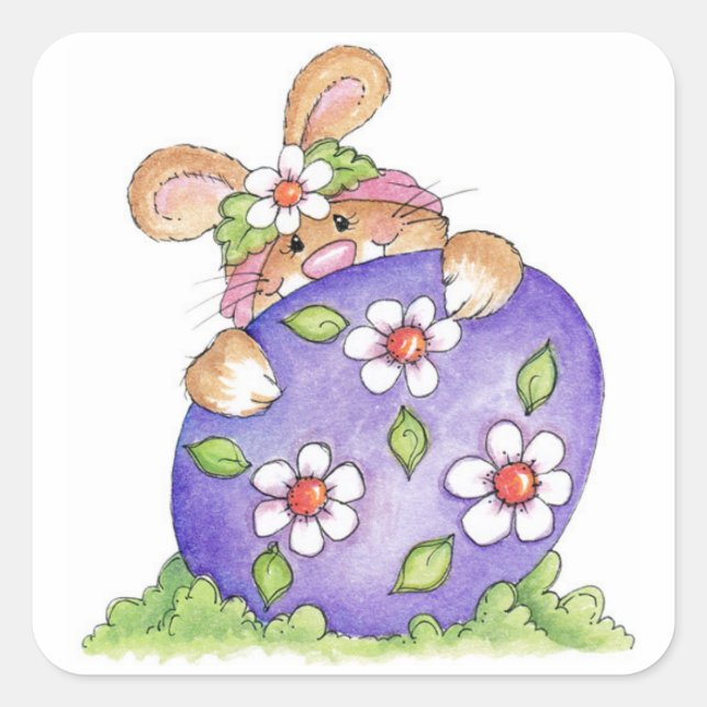 Daisy Egg - Stickers (Front)