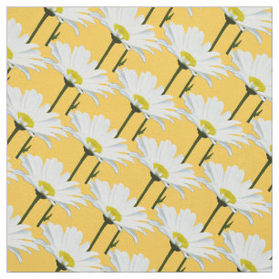 Daisy Fabric Yellow Daisy Fabric Cotton or Poly