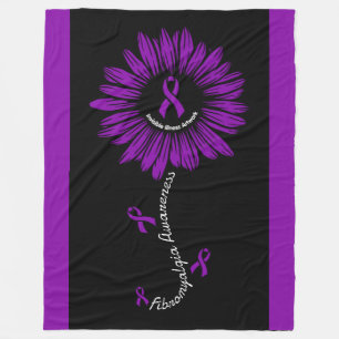 Daisy...Fibro Fleece Blanket