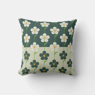 Daisy Field Pattern Cushion