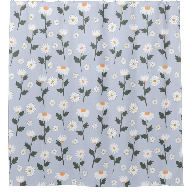 Daisy Field Shower Curtain (Front)