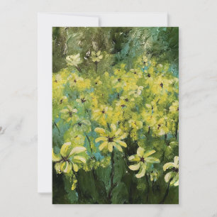 Daisy Field Thank You Card