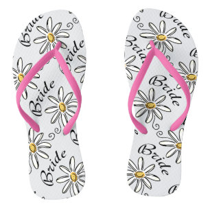 Daisy Floral Bride Jandals