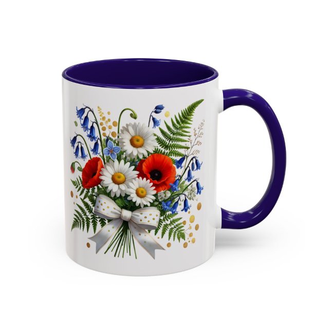 Daisy Floral Mug Wildflower Gift for Her (Creator Uploaded)