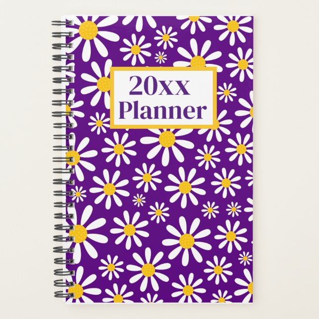Daisy Floral Planner (Front)
