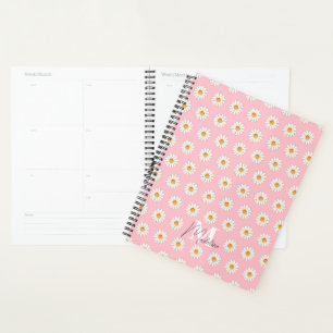 Daisy Floral Planner – Cute & Stylish