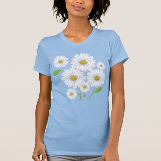 Daisy floral print woman tshirt gify