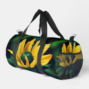 Daisy Flower Abstract Duffle Bag