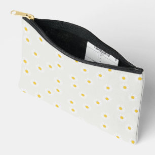 Daisy Flower Accessory Pouch