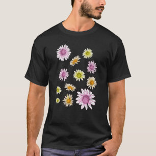 Daisy Flower Blossoms Botanical Garden Plant Natur T-Shirt