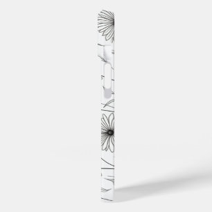 Daisy flower drawing iPhone 14 cases