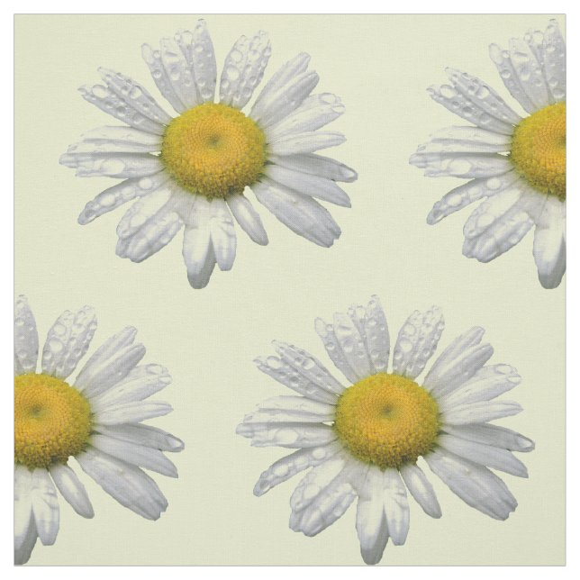 Daisy Flower Fabric (Swatch)
