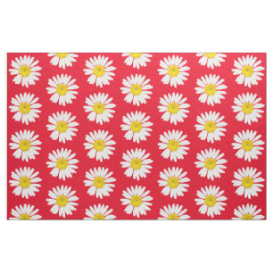 Daisy flower fabric