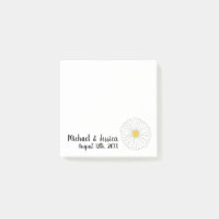 Daisy Flower Floral Bridal Shower Wedding Favour