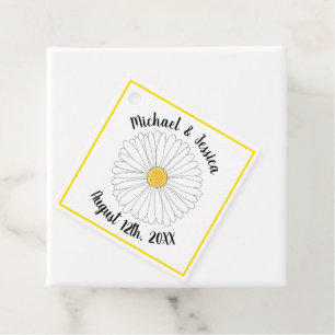 Daisy Flower Floral Daisies Petals Garden Party Favour Tags
