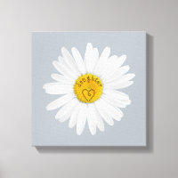 Daisy Flower For Daughter Art Customise Background