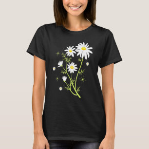 Daisy Flower Gardening Gardener Plant Floral T-Shirt