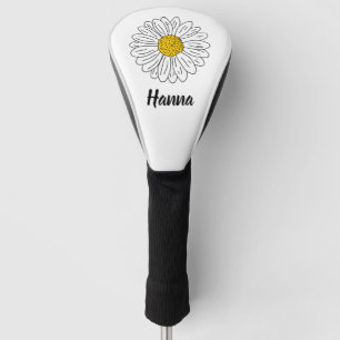 Daisy Flower Hand Golf Head Cover