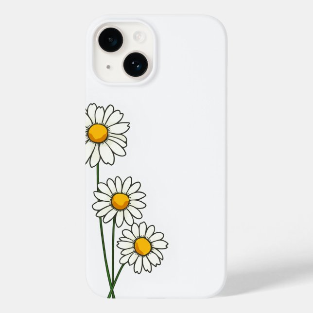 Daisy flower Iphone case (Back)